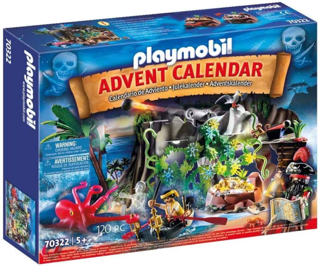 PLAYMOBIL Adventskalender 70322 Schatzsuche in der Piratenbucht
