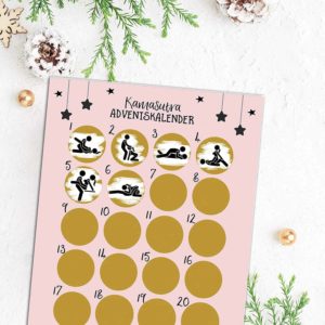 Adventskalender zum Rubbeln