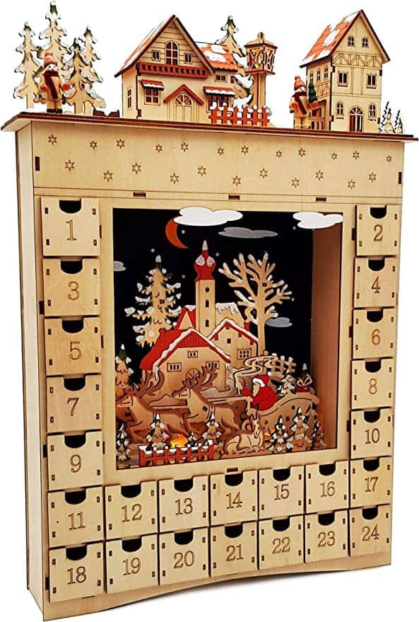 Adventskalender zum Befüllen Übersicht 2025