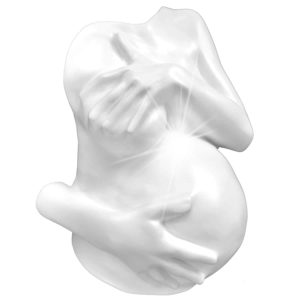 Babybauch Gipsabdruck-Set inkl. Glättung & Veredelung
