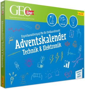 GEOlino Adventskalender, 24 spannende Experimente aus Technik und Elektronik
