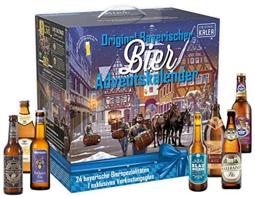 KALEA Bier-Adventskalender, Bierspezialitäten von Privatbrauereien aus Bayern